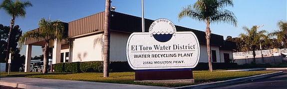 Front of El Toro Water District Building