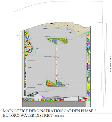 ETWD Main Office landscape design plans
